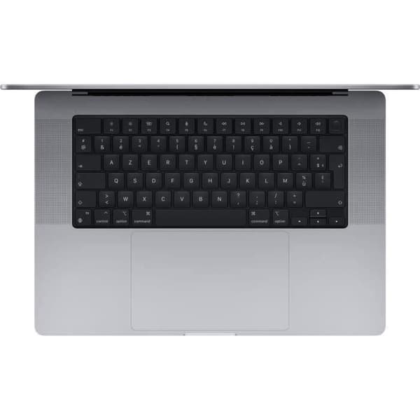 Apple - 16" MacBook Pro (2021) - Apple M1 Max - RAM 32Go - Lagring 1To - Grå Sidéral - (2021) - Återvunnen - Skick okej- REFURBISHED