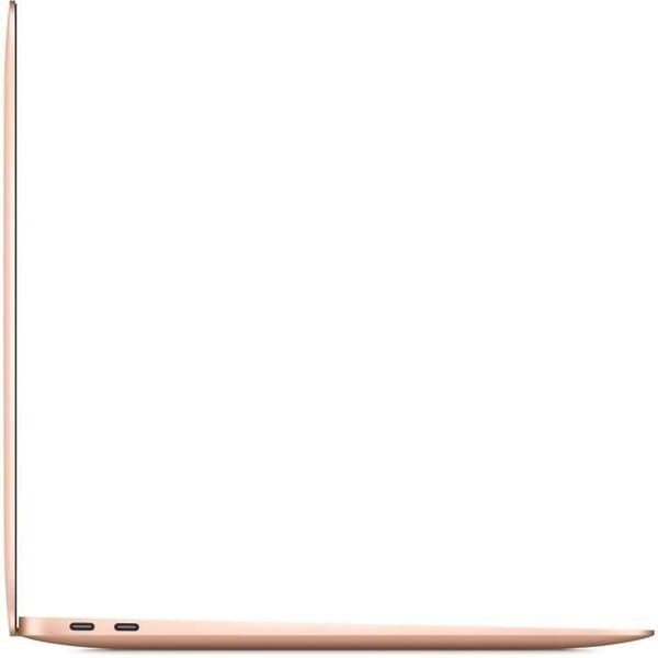 Apple - MacBook Air (2020) - Apple M1-chip - 13,3" - RAM 8Go - Lagring 256Go - Guld - AZERTY (2020) - Renoverad - Skick: Acceptabel- REFURBISHED