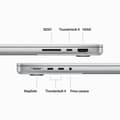 Miniatyrbild 3 av 4: Apple - 14" - MacBook Pro M3 Pro (2023) - RAM 18Go - Lagring 512Go - Silver - Azerty (2023) - Renoverad - Utmärkt skick- REFURBISHED