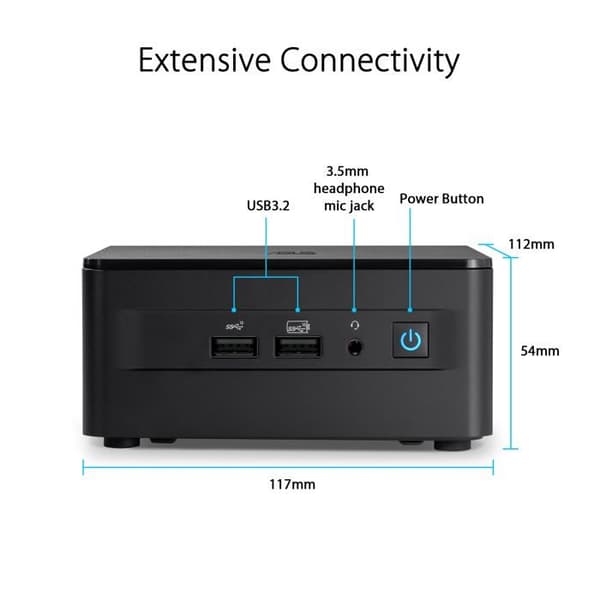 ASUS RNUC13L3KV500002I Barebon
