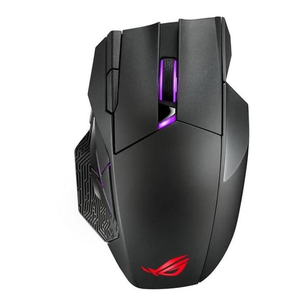 Souris Gaming - ASUSTEK - ROG SPATHA X - Trådlös - 2 års garanti - EAN 4718017993371 Svart