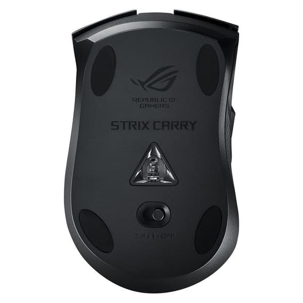 ASUS ROG Strix bärmus - Trådlös - Optisk - 7200 dpi - 8 programmerbara knappar