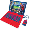Miniatyrbild 1 av 4: Spider-Man tvåspråkig pedagogisk dator – 130 aktiviteter (franska-engelska) med färgskärm