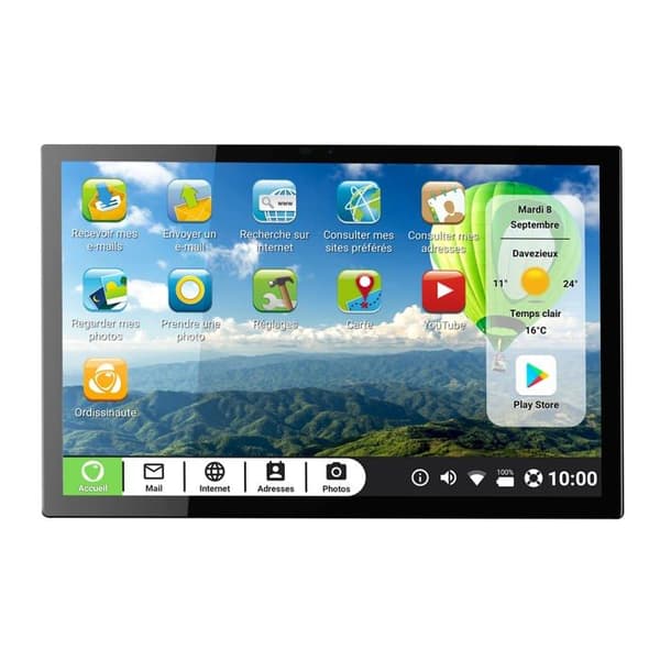 Tablet - ORDISSIMO - CELIA - 10,1 tum - Octo-Core SC9863A - 64 GB lagring Svart