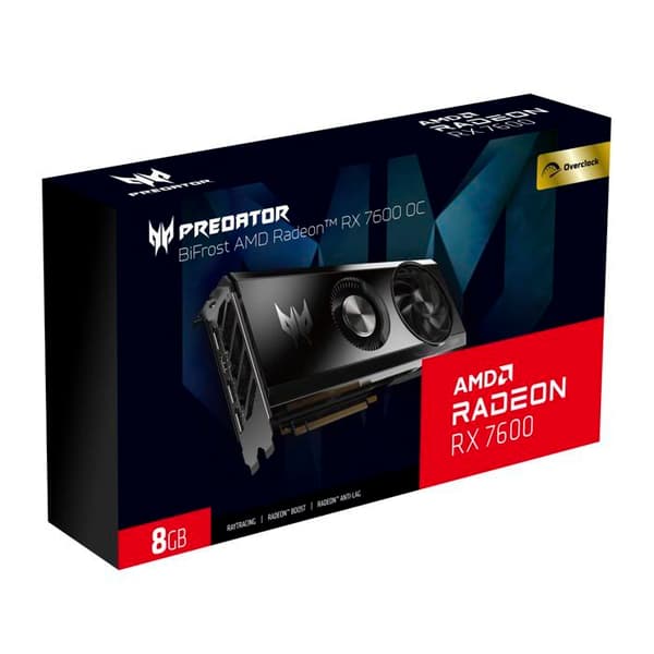Bärbar dator - ACER - Predator Bifrost - AMD RX 7600 OC - 8 GB GDDR6 - SSD 128 GB