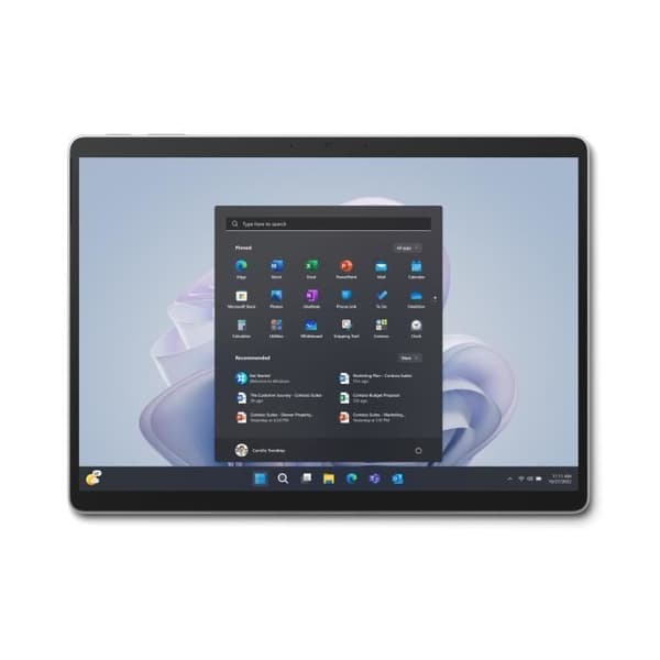 Microsoft Surface Pro 9 för företag - Surfplatta - Intel Core i7 1265U / 1,8 GHz - Evo - Win 11 Pro - Iris Xe Graphics - 32 GB RAM - Platina
