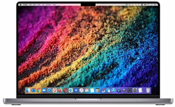 MacBook Pro Retina 14" 2023 M2 Max - 12 CPU/30 GPU - 32GB 2TB SSD Space Grey - Kunnostettu - Hyvässä kunnossa