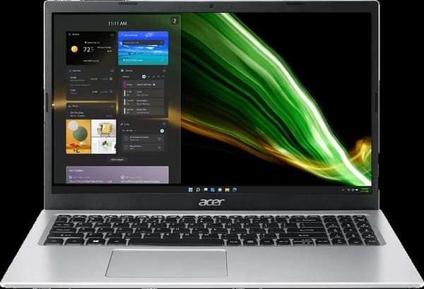 ACER Aspire 3 15 Silver N100 4GB/128GB/15.6" QWERTY NX.KDPEH.001
