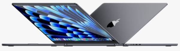 MacBook Air 15" 2023 M2 16 GB 256 GB Midnatt - Renoverad - Perfekt skick