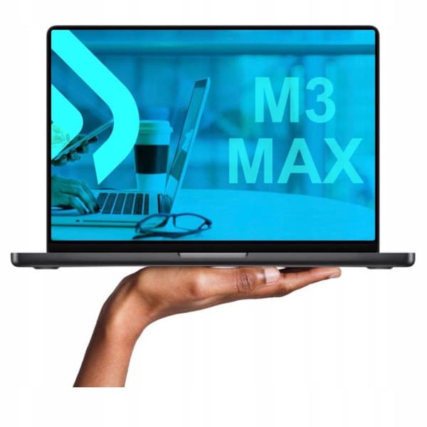 Apple MacBook Pro 16" 2023 M3 Max 16-ytiminen prosessori 40-ytiminen näytönohjain 48 Gt RAM-muistia 2 Tt SSD Space Black - täydellinen kunto