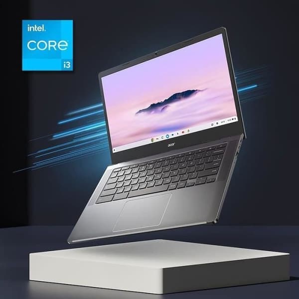 PC Bärbar Acer - Chromebook Plus CB514-4HT-30AF - Chrome OS - 14" FHD IPS - Intel Core i3-N305 - RAM 8Go - 512Go SSD - Batteri 10h