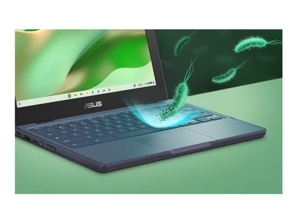 ASUS Chromebook CR11 CR1104CGA-N00088 - 180 graders gångsjärnskonstruktion - Intel N-series - N100 / upp till 3.4 GHz - Chrome OS - UHD Graphics - 4