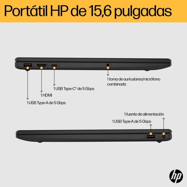 Bärbar dator HP B56HYEA 15,6" AMD Ryzen 7 7730U 16 GB RAM 512 GB SSD