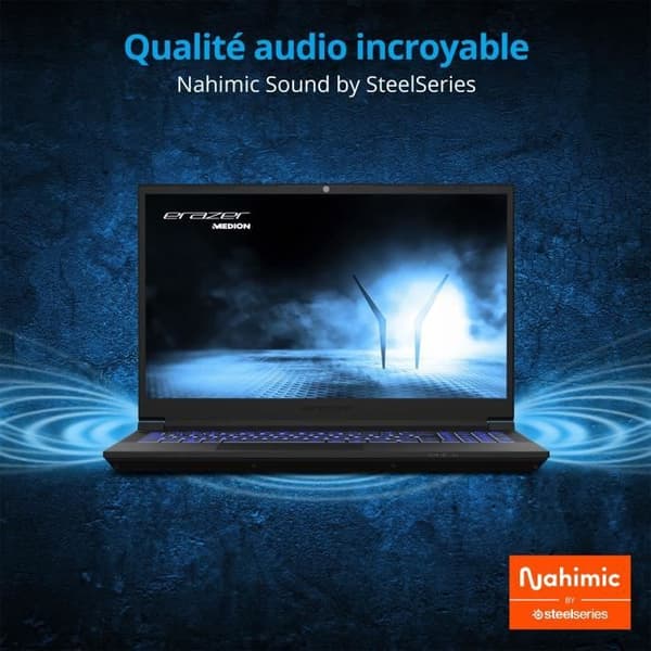 Gaming laptop PC - ERAZER - CRAWLER E40 15,6"FHD 144Hz - Intel Core i5-13500H - RAM 16GB - SSD 512GB - RTX 4050 - Win11 -AZERTY
