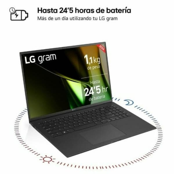 Bärbar dator LG 16Z90S-G.AD7BB 16" 32 GB RAM 2 TB SSD