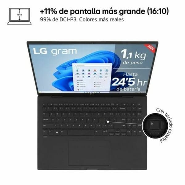 Bärbar dator LG 16Z90S-G.AD7BB 16" 32 GB RAM 2 TB SSD