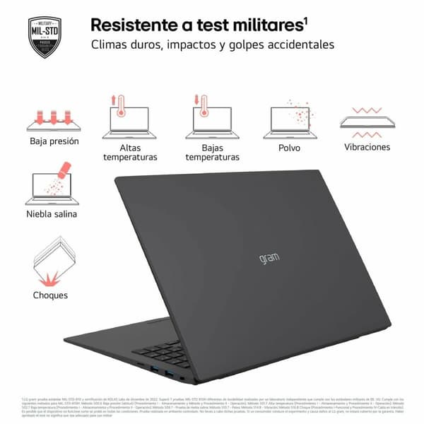 Bærbar computer LG 17Z90S-G.AA79B 17" 1,4 GHz Intel Core Ultra 7 155H 16 GB RAM 1 TB SSD