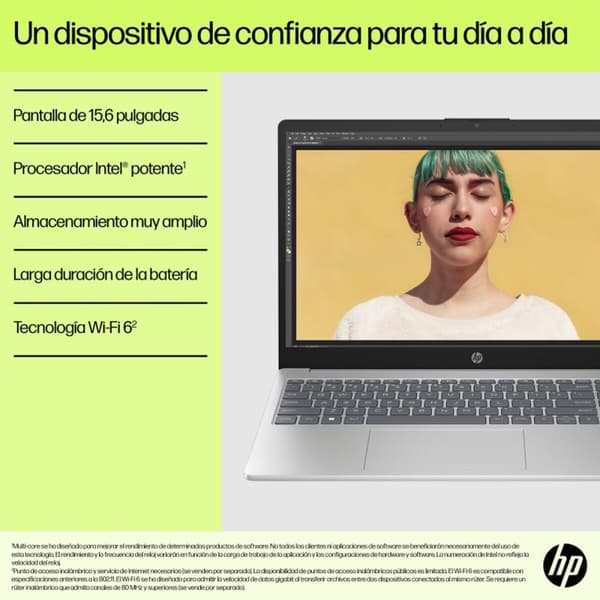 Bärbar dator HP 15-fd0035ns 15" 8 GB RAM 256 GB Intel Core i3 N305