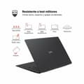 Pikkukuva 4 / 4: Laptop LG 14Z90S-V.AP55B 14" intel core ultra 5 16 GB RAM 512 GB SSD Espanjalainen Qwerty