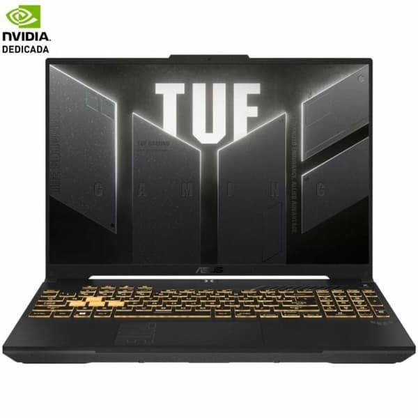 Bærbar computer Asus TUF F16 TUF607VU-RL130 16" Intel Core i7 16 GB RAM 512 GB SSD Nvidia Geforce RTX 4050 Grå