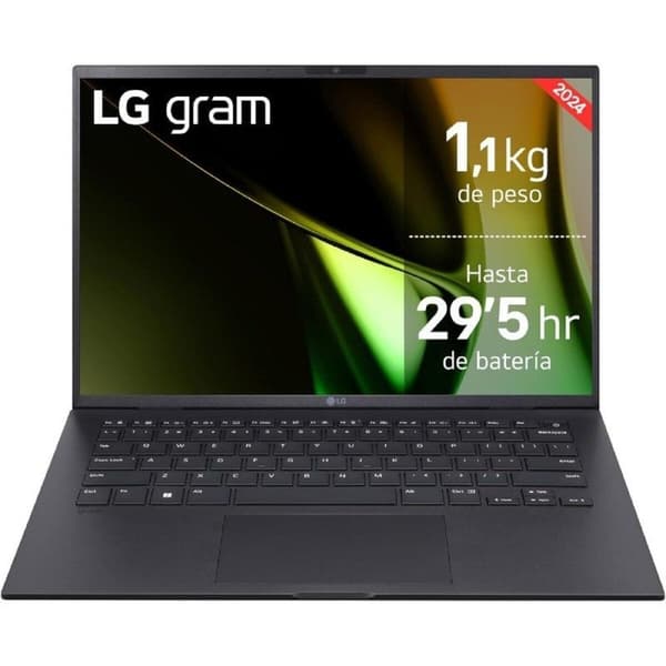 Bärbar dator LG 14ZD90RU-G.AX55B 14" 16 GB RAM 512 GB SSD Qwerty Spanska