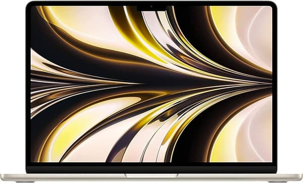 APPLE MacBook Air 2022 M2 8-CORE 8-CORE GPU 16GB 256GB QWERTY Starlight MC7W4N/A Beige