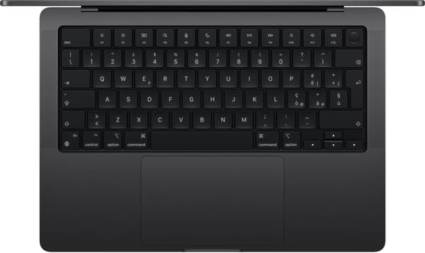 APPLE MacBook Pro 2024 14" M4 Pro 12C 16C 24GB 512GB QWERTY NL Black MX2H3N/A