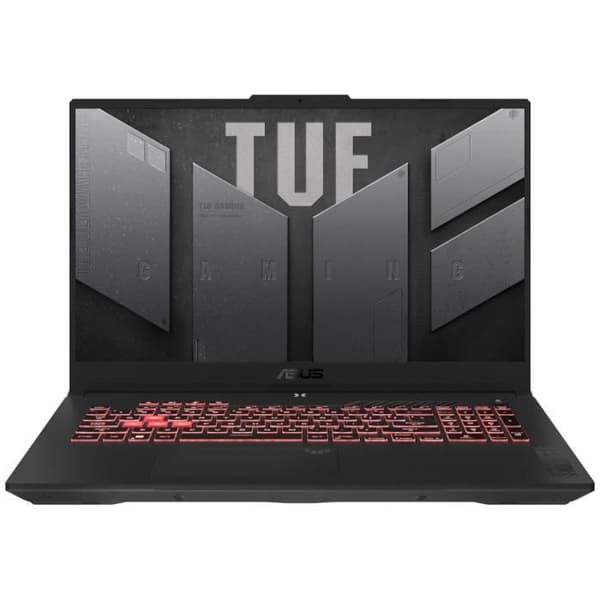 ASUS TUF Gaming A17 spelbärbar dator | Utan Windows - 17.3 FHD 144Hz - RTX 4060 8GB - AMD Ryzen 7 7435HS - 16GB RAM - 512GB SSD