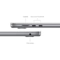 Miniatyrbild 4 av 5: Apple - 15'' MacBook Air M3 - 16 GB RAM - 256 GB lagring - 8-kärnig processor - 10-kärnig grafikkort - Rymdgrå