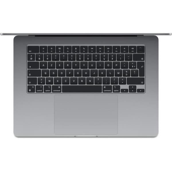 Apple - 15'' MacBook Air M3 - 16 GB RAM - 256 GB lagring - 8-kärnig processor - 10-kärnig grafikkort - Rymdgrå