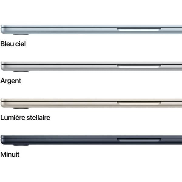 Apple - 15,3" MacBook Air M4 (2025) - 24 GB RAM - 512 GB lagerplads - 10-core CPU - 10-core GPU - Sølv