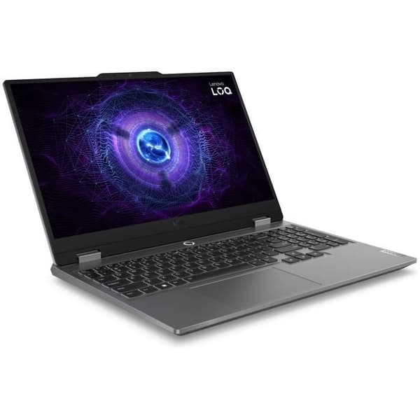 LENOVO LOQ 15IAX9 Pelikannettava | Ilman Windowsia - 15.6'' FHD 144Hz - Core i512450H - RTX 4050 105W - 24GB RAM - 512GB SSD AZERTY
