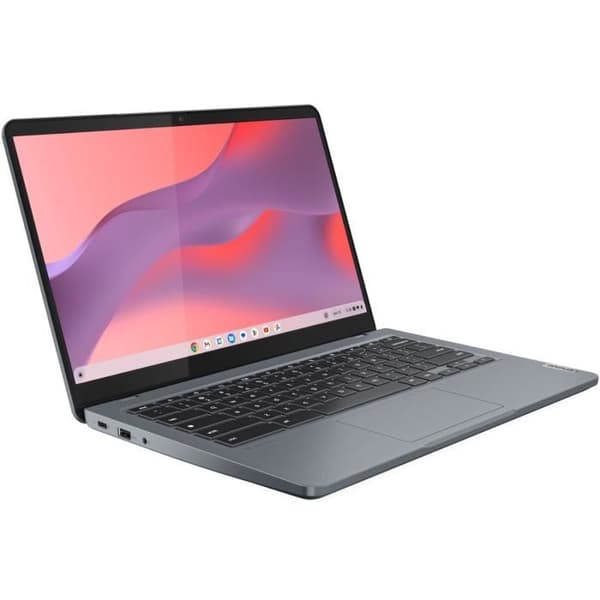 LENOVO IdeaPad 3 14IAN8 Chromebook Plus bärbar dator | Chrome OS - 14-tums FHD - Core i3-N305 - 8 GB RAM - 128 GB lagring - AZERTY