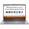 Miniatyrbild 1 av 6: LENOVO IdeaPad 1 15IGL7 Bärbar dator | Windows 11 + 1 år Office - 15,6 FHD - Celeron N4500 - 4 GB RAM - 128 GB lagring - AZERTY