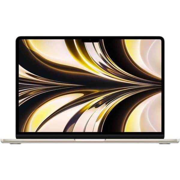 Apple - 13,6'' MacBook Air M2 - 16 GB RAM - 256 GB lagerplads - 8-core CPU - 8-core GPU - Starlight