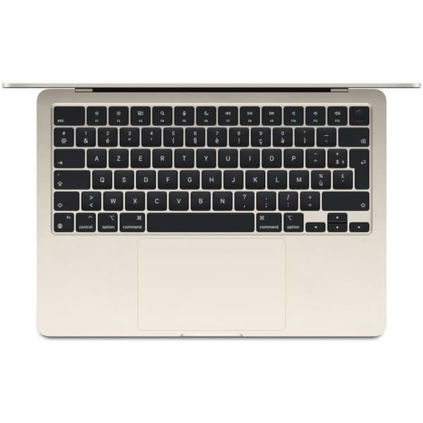 Apple - 13,6" MacBook Air M3 (2024) - 16 GB RAM - 512 GB lagring - Starlight - AZERTY