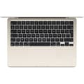 Miniatyrbild 2 av 5: Apple - 13,6" MacBook Air M3 (2024) - 16 GB RAM - 512 GB lagring - Starlight - AZERTY