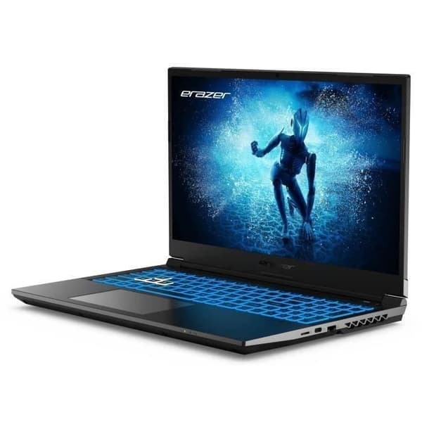 ERAZER Pelikannettava - DEPUTY P60i - Toimitetaan ilman Windowsia - 15.6 FHD 144Hz - RTX 4060 - Core i5-12450H - 16GB RAM - 512GB SSD - AZERTY