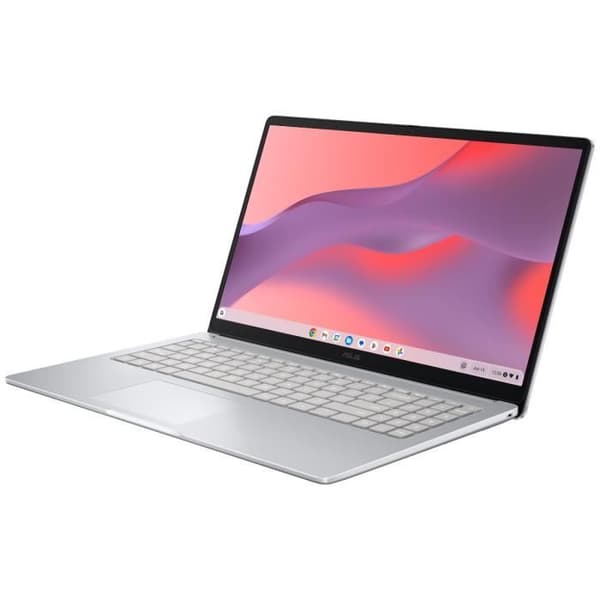 ASUS Chromebook CX1505 bärbar dator | Chrome OS - 15,6" FHD - Intel Core i3-N355 - RAM 16 GB - 128 GB eMMC