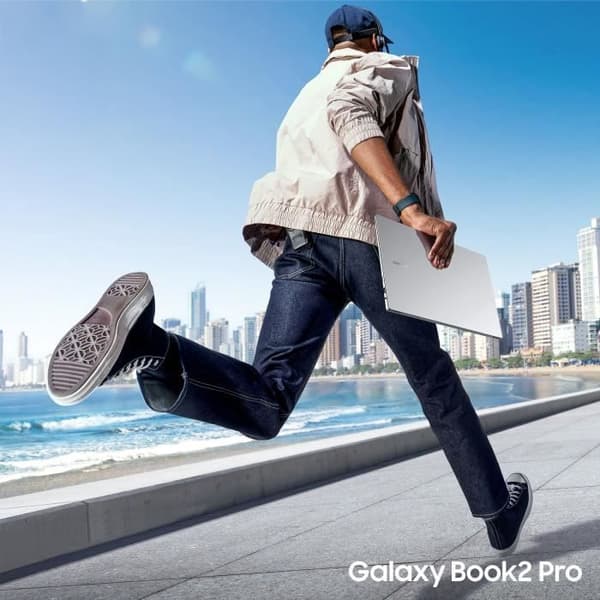 SAMSUNG Galaxy Book2 Pro bærbar | 13,3" Super Amoled - Windows 11 - Intel Core i7-1260P - 16 GB RAM - 512 GB SSD - AZERTY