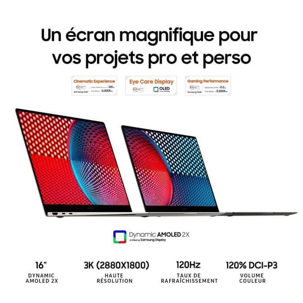 Bärbar dator - Samsung - Samsung Galaxy Book3 Pro - 16" - Intel Core i7 - 1360P - Evo - 16 GB RAM - 512 GB SSD