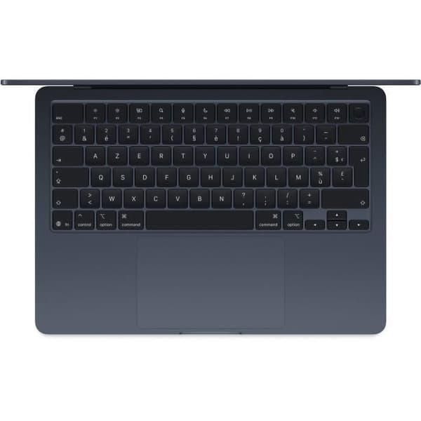 Apple - 13,6" MacBook Air M4 (2025) - 16 GB RAM - 256 GB lagerplads - 10-kernet CPU - 8-kernet GPU - Midnat