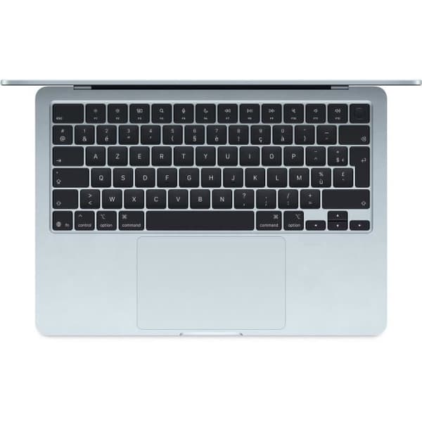 Apple - 13,6" MacBook Air M4 (2025) - 16 Gt RAM - 256 Gt tallennustilaa - 10-ytiminen CPU - 8-ytiminen GPU - Vaaleansininen