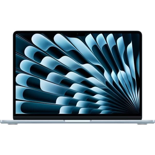 Apple - 13,6" MacBook Air M4 (2025) - 16 Gt RAM - 256 Gt tallennustilaa - 10-ytiminen CPU - 8-ytiminen GPU - Vaaleansininen