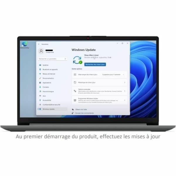 Bærbar computer Lenovo 15,6" Intel Celeron N4500 8 GB RAM 256 GB SSD