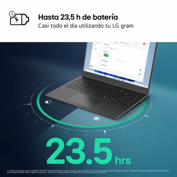 Bärbar dator LG 16Z90RU-G.AA55B 16" i5-1334U 16 GB RAM 512 GB SSD