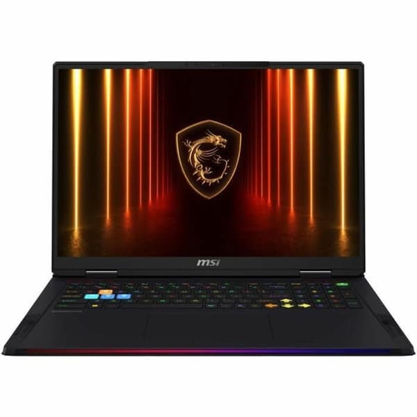 Bärbar dator MSI 2 TB SSD 4 TB SSD RTX 5080 Svart