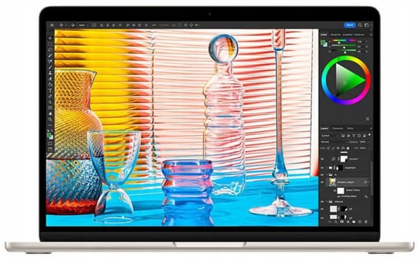 MacBook Air 15" 2023 M2 24 GB 2 TB Silver - Renoverad - Perfekt skick
