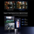 Pikkukuva 4 / 4: Mini PC, AMD Ryzen 5 6600H, 16GB RAM, 512GB SSD,16GB 512GB, Ryzen 5 6600H, EU