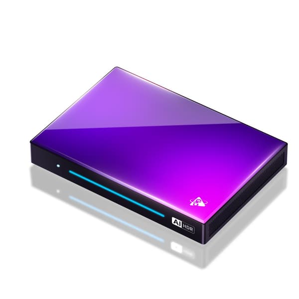 AI Android TV Box, 8GB RAM, 128GB lagring, 4K @ 120Hz,EU-kontakt, 8GB 128GB